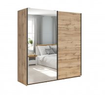 Шкаф-купе с зеркалом SZF/183/M Tetrix