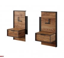 Спальня Milton/Милтон Perfect Home №2 с шкафом 4D2S и тумбами