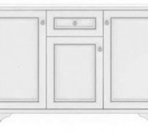 Комод 3D1S Вайт