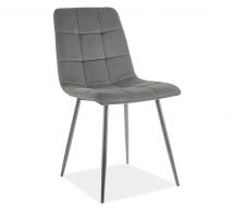 Стул Mila Matt Velvet серый