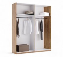 Шкаф 4Д с зеркалом Миромарк Белла 4 дверный белый 183 см