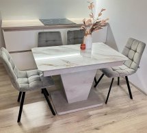 Стол кухонный раскладной Джем Slide / Слайд 120-160 см