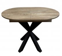 Стол овальный раскладной MebliRoMax Aston Slide / Астон Слайд 110 см