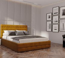 Ліжко м'яке Za House Furniture Фоджа без підйомного механізму