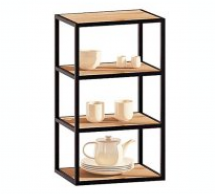 Тумба верхняя В40.72 металл.открытая Тренд глянец