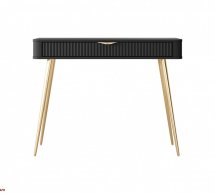 Стол туалетный 1S/100 Черный/Золотые ножки Lante