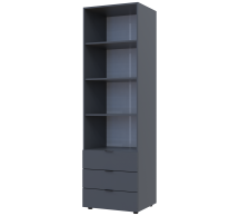 Пенал для одежды Дорос Геллар графит 3Ш 60 см