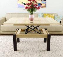 Стол-трансформер B-Fly Art In Head Дуб Сонома / Венге