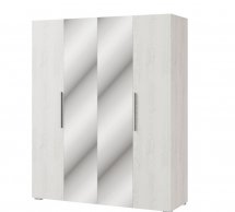 Шкаф 4Д Світ Меблів Ромбо 4 дверный монолит 180 см