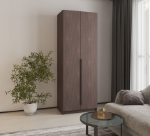 Шкаф Mebelstar Оскар двухдверный Дуб ристрето 80 см