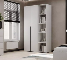 Шафа розпашна комбінована 2 дверна Art In Head №11 Light 120см