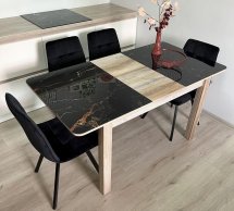 Стол раскладной Джем Boston A / Бостон А 120-155 см