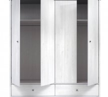 Шкаф SZF4D2S BRW Poland Popto 4 дверный модрина