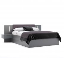 Ліжко 1.6х2.0 М'яка спинка з шухлядами без каркасу Доні