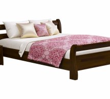 Кровать деревянная Эстелла Диана / Серия Вега Щит / Массив Бук
