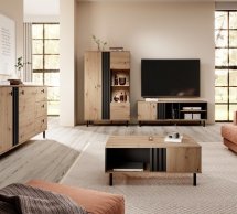 Витрина низкая 2D1W/90 Madis