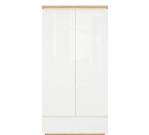 Шкаф SZF2D1S BRW Poland Erla 2 дверный белый