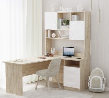 Стол угловой с надстройкой