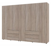 Шкаф Дорос Гелар дуб сонома 7 дверной 271,2 см