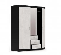 Шафа 3д + 3шх КС Терра 3 дверный антрацит 150 см
