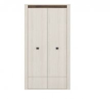 Шкаф SZF2D Гербор Селена 2 дверный ясен снежный 109 см