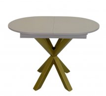 Стол овальный раскладной MebliRoMax Aston Slide / Астон Слайд 110 см