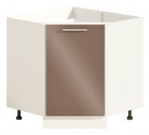 Тумба нижняя Н90х90.82.1Д кутовая Мойка Крашеный высокий глянец