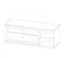 Тумба ТВ 1Д/1Ш Орегон