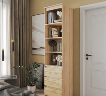 Шафа Морелі Т219 сонома /аппалачі з полицями та шухлядами 50 см