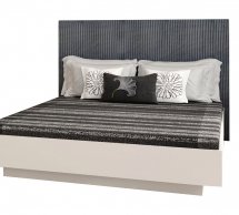 Кровать LOZ160 с подьемным механизмом Монако Кашемир / Элегантный серый софттач