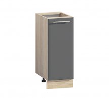 Тумба нижняя Н30.82.1Д Хай-Тек глянец перламутр