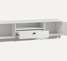Тумба під ТВ Kuba/Куба RTV176 Білий Moreli Ширина 176 см