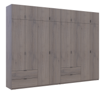 Шкаф для одежды Дорос Лукас канноло 8 дверный 320 см