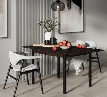 Стол-трансформер Lunch Венге/Чёрный