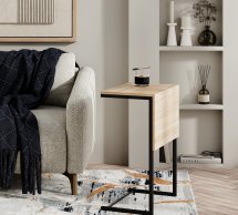 Стол-трасформер Just Fiji Дуб сонома/Чёрный