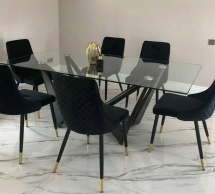 Стілець Piano B Velvet чорний