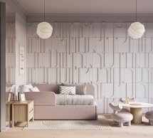 Ліжко дитяче м'яке Шик Галичина Мокко