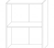 Стелаж 600/768 2Д Джек 