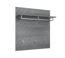 Вешалка Сокме Флорес Сосна фигурная / Белый глянец