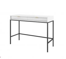 Стіл туалетний Білий/Чорні ніжки T104 Nova