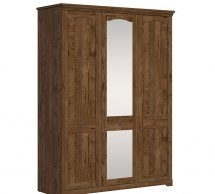 Шкаф SZF3D BRW Poland Patras 3 дверный дуб апрель 153 см