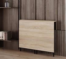 Стол-трансформер Sly Дуб сонома/Чёрные ноги