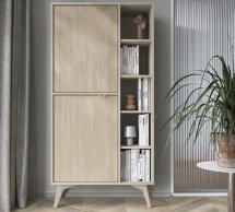 Стелаж беж пісочний/ялиця сканді Forest RG80