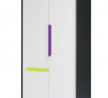 Шафа 2D VMV Holding Алекс 2 дверна білий 84 см