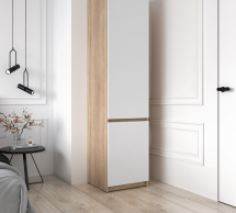 Шафа Морелі Т218 сонома/білий зі штангою 50 см