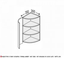 Секція верхня 30ВЗР/720 1дв Закінчення Радіусне Глорі