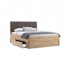 Кровать 1.6х2.0 Мягкая спинка с ящиками без каркаса Тедди