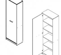 Пенал REG1D Непо