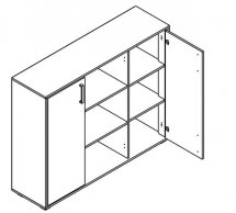 Комод KOM2DO Прайм Кашемир / Черный
