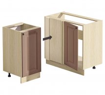 Тумба нижняя Н100х60.82.1Д. угол. Мойка Атланта глянец